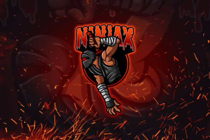 Ninja  - Esport & Mascot Logo Template