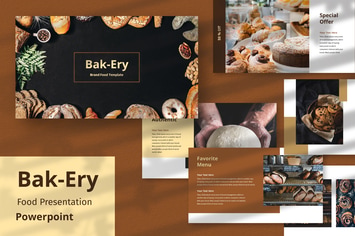 Bakery - Presentation  Template Powerpoint