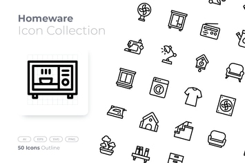 Homeware Outline Icon