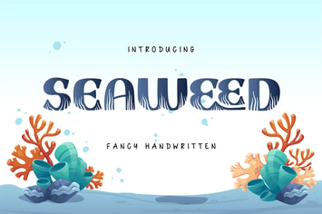 Seaweed | Fancy Handwritten Font