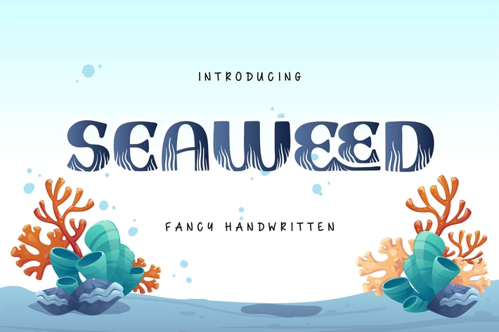 Seaweed | Fancy Handwritten Font