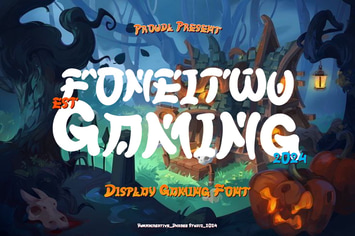 Foneitwu - Display Gaming Font