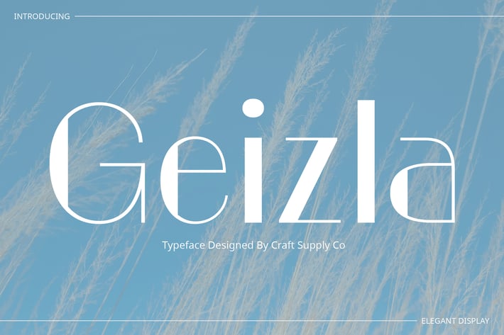 Geizla – Modern Sans Serif