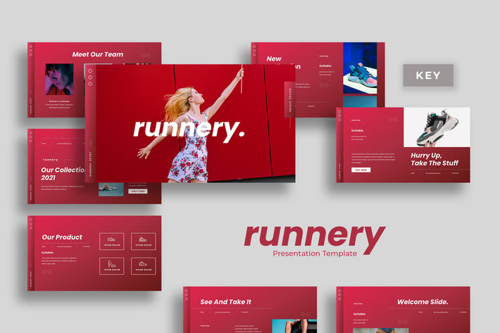 Runnery - Sport Presentation Template