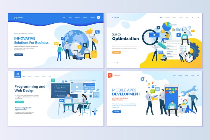 Web Page Design Templates 