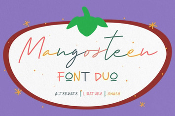 Mangosteen Font Duo