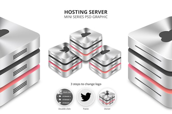 Hosting Server Mini Series Three Racks