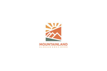 Mountain Landscape Logo