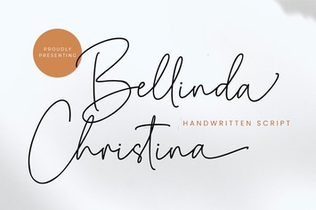 Bellinda Christina - Handwritting Font