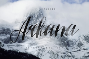 Arkana Script Typeface