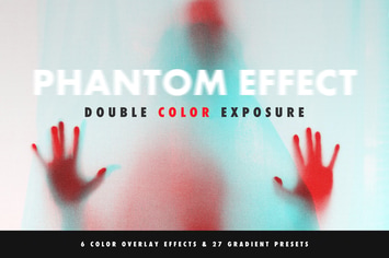 Double Color Exposure Effect