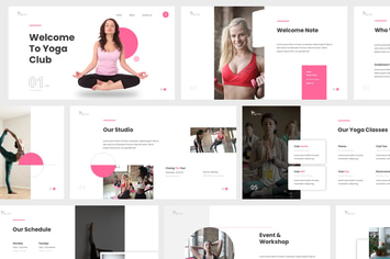 Yoga Club Powerpoint Presentation
