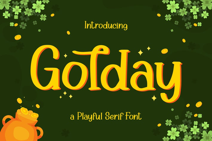 Golday – Playful Serif Font