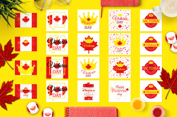 Victoria Day Banners