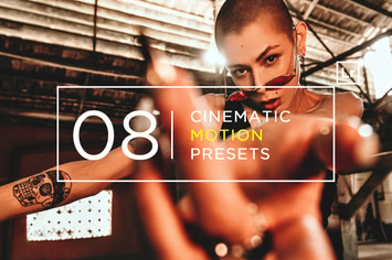 8 Cinematic Motion Lightroom Presets
