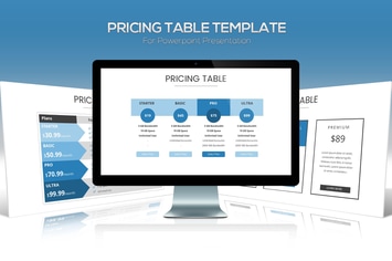 Pricing Table Powerpoint Template