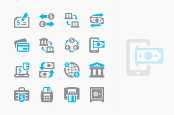 Personal & Business Finance Icons Set 3 - Sympa