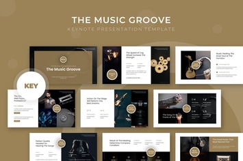 The Music Groove - Keynote Template