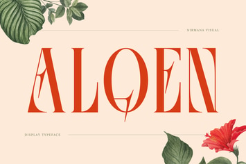 Alqen- Branding Logo Font