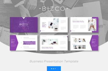 Bizco - Business Keynote Presentation Template