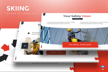 Skiing - Keynote Template