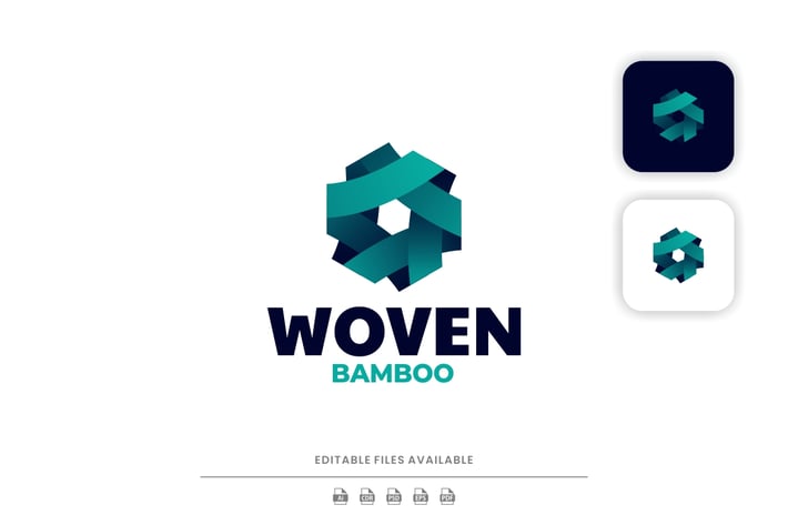 Woven Gradient Logo