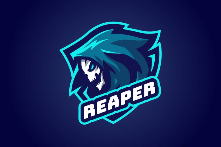 Reaper Mascot Logo