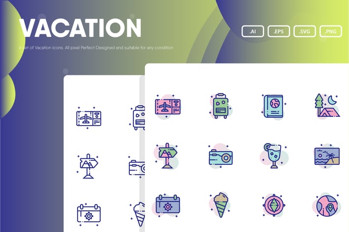Vacation Icon Pack