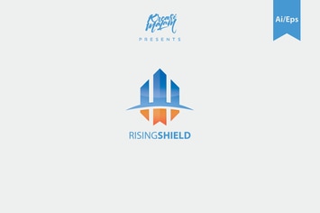 Rising Field Logo Template