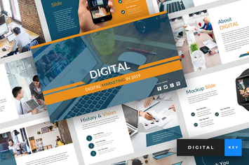 Digital - Digital Marketing Keynote Template