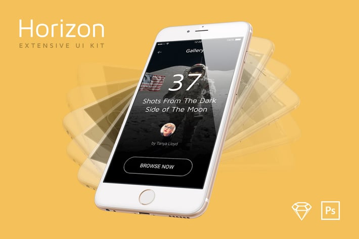 Horizon Mobile UI Kit