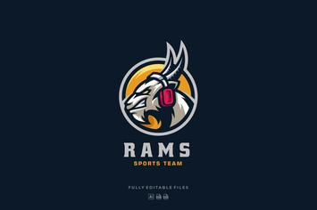 Rams Head Sports and E-sports Logo