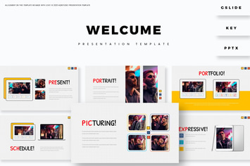 Welcume Presentation Template