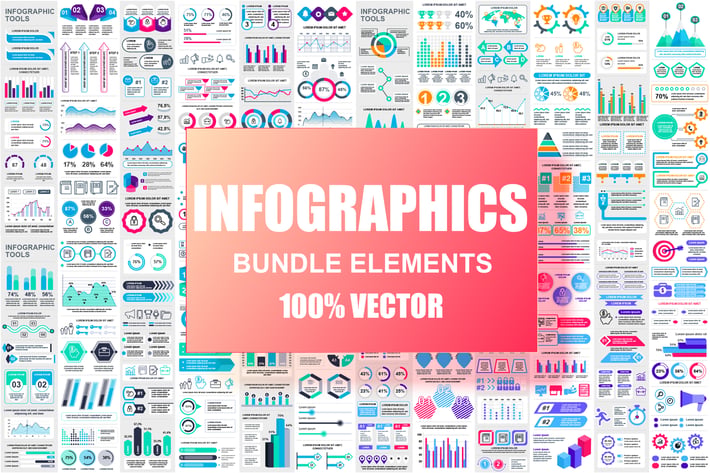 Infographic Elements Template Info Graphics