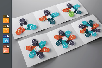 Infographics template set v.19