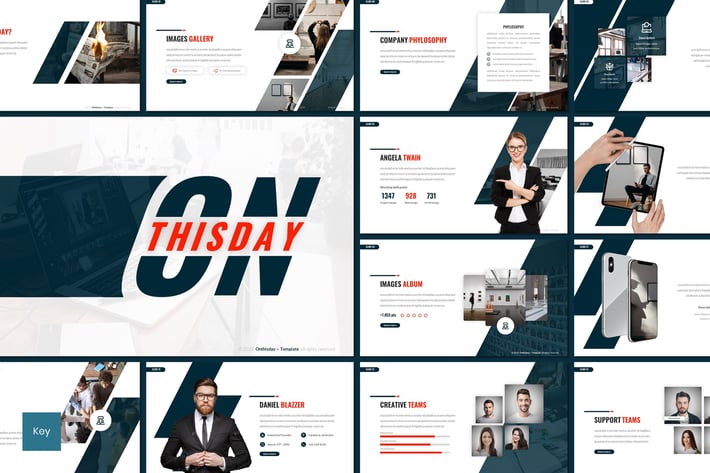 Onthisday - Business Keynote Template