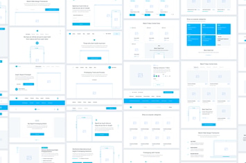 Frames 3 - Web Wireframe Kit