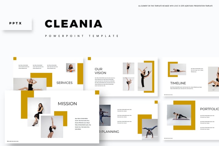 Cleania - Powerpoint Template