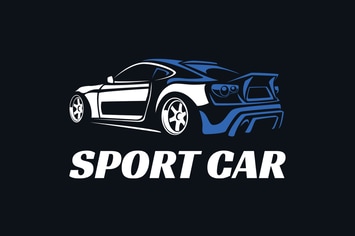 Sport Car Elegant Logo Template