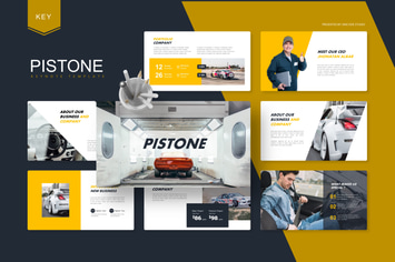 Pistone - Automotive KeynoteTemplate