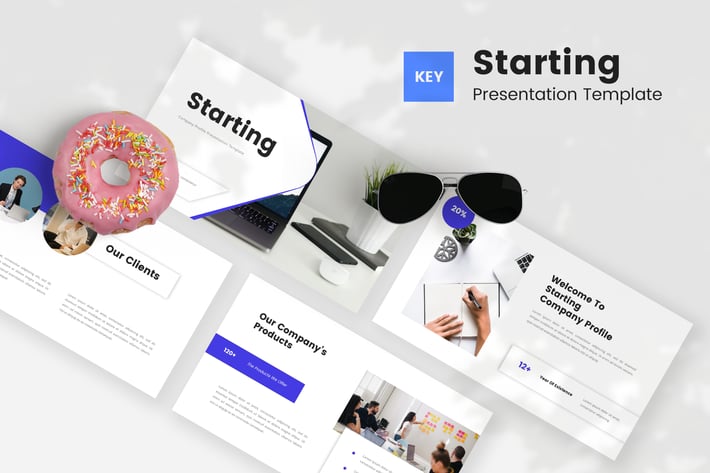 Starting - Company Profile Keynote Template