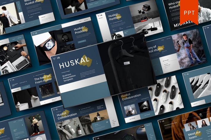 Huskal – Business PowerPoint Template