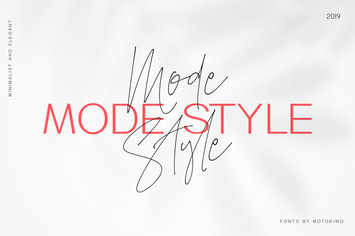 Mode Style - Font Duo