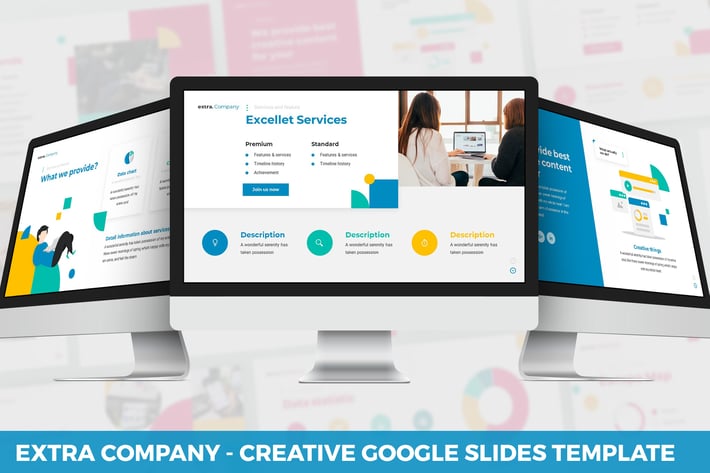 Extra Company - Creative Google Slides Template
