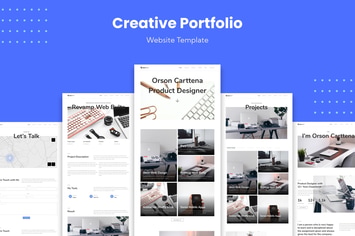 Creative Portfolio Website Template