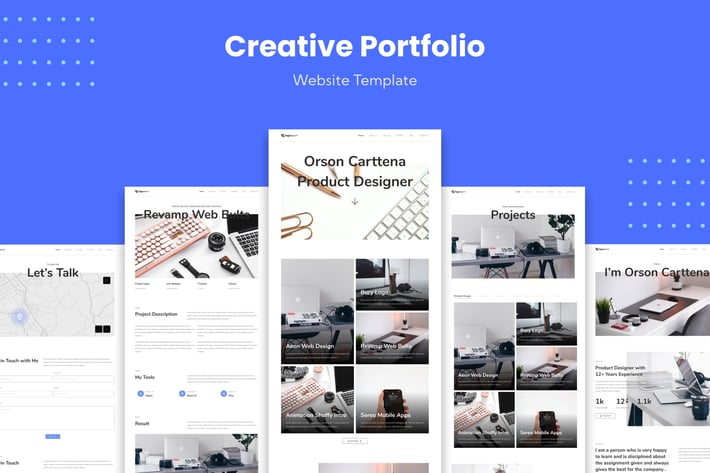 Creative Portfolio Website Template