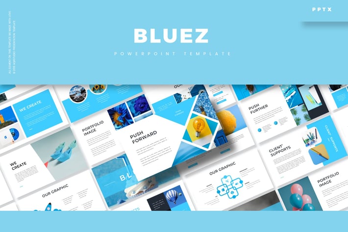 Bluez - Powerpoint Template