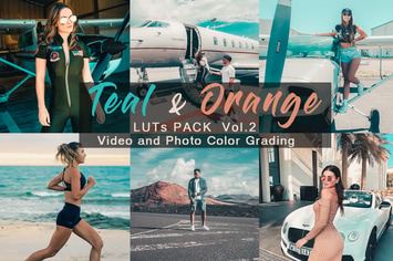 TEAL & ORANGE -  LUTs Pack Vol.2