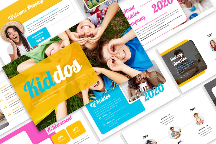 Kiddos - Business Template Presentation