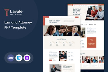 Lavale | Law and Attorney PHP Template